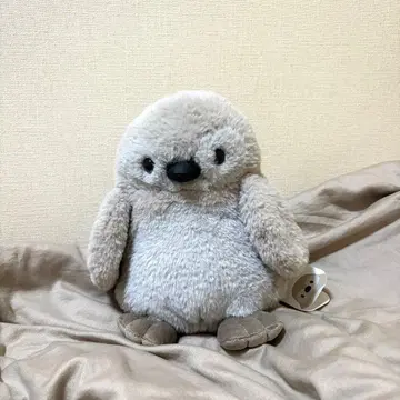 복슬복슬 펭귄 히나 봉제 인형 M