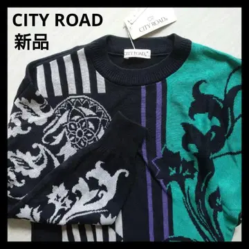 CITY ROAD 남성용 긴팔 니트/스웨터 / M