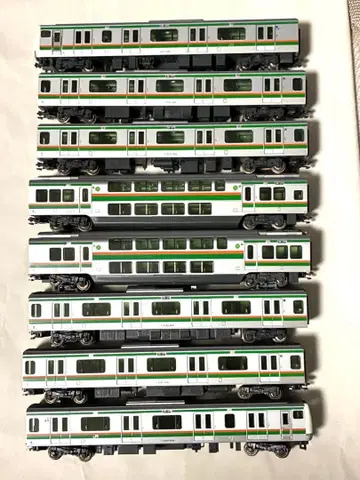 E233계 기차 8량 kato 라이트 점등 동력 작동 확인 완료 정크제품