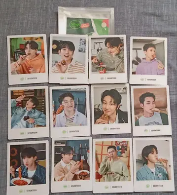 SEVENTEEN 비비고 카드 폴라로이드 12장 세트