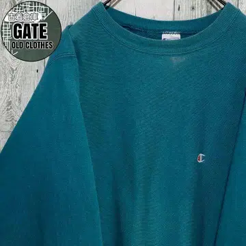 [ USA 90's ] 챔피온 리버스 위브 맨투맨 XL 그린 계열