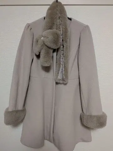 에블린 더스티 핑크 코트