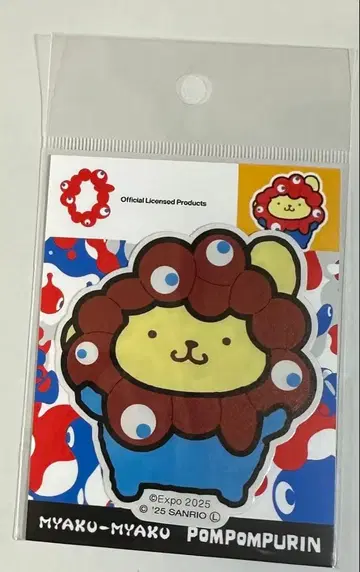 미야쿠미야쿠 변신 어패럴 스티커 폼폼푸딩