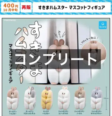 틈새 햄스터 마스코트 피규어 컴플리트