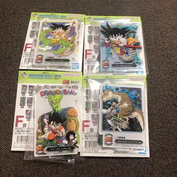 제일복권 드래곤볼 F상 ACLLECT 4점 세트