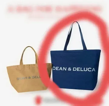 DEAN & DELUCA 네이비 토트백