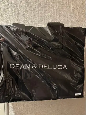 DEAN & DELUCA 와인 그로서리 백 블랙