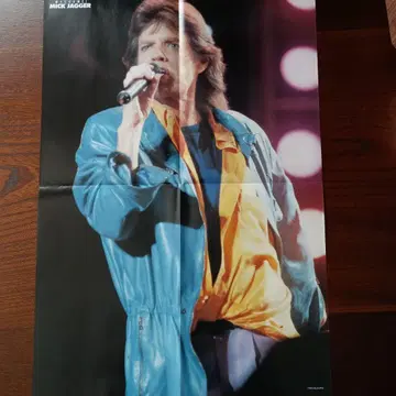 MICK JAGGER 퍼포먼스 포스터