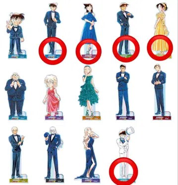 명탐정 코난전 아크릴 스탠드 5종 세트