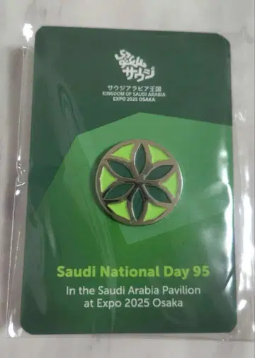 사우디아라비아 간사이 엑스포 내셔널 데이 핀 배지 레어 핀즈