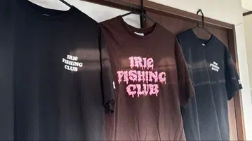 IRIE FISHING CLUB 티셔츠 3개 세트