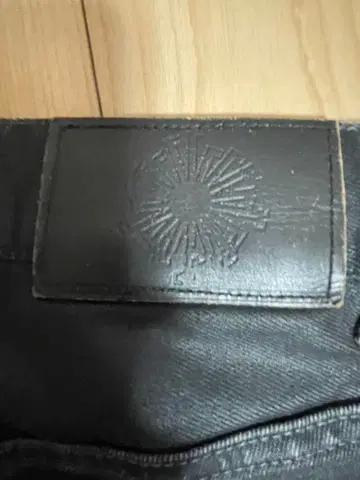 ZERO BY 토네이도 마트 거울 가공 데님 팬츠 M 사이즈