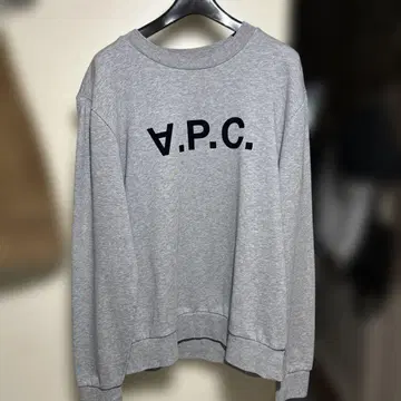 A.P.C. 그레이 스웨트 셔츠 S