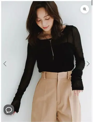 anuans 택 포함 시어 롱 슬리브 T 셔츠 블랙