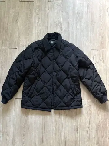 UNIQLO PUFFTECH 퀼팅 자켓 M 블랙