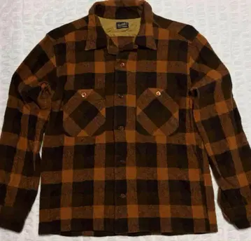 텐더 로인 버팔로 체크 울 셔츠