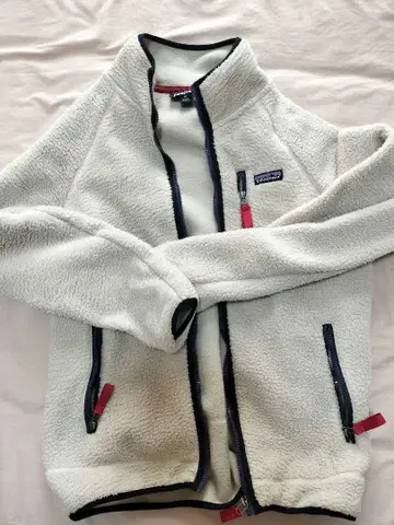 Patagonia 플리스 자켓 화이트