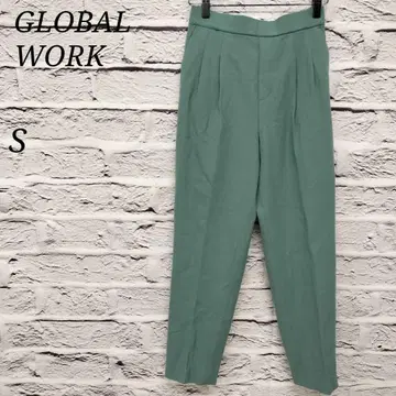 R4146/글로벌 워크 [ S ] 아름다운 실루엣 테이퍼드 팬츠