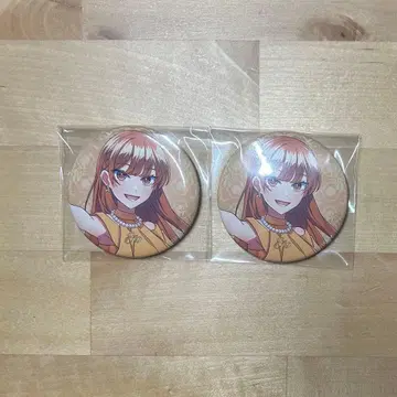 컬러풀 피치 에토  캔뱃지 폴라로이드 비쥬