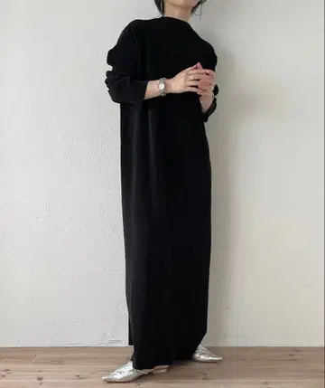 wee9s 데일리 슈퍼 스트레치 플리츠 원피스 Long