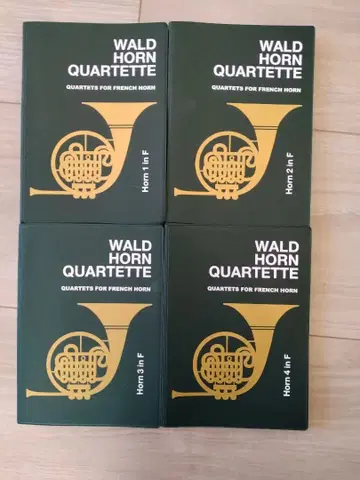 Wald Horn Quartette Volume 1