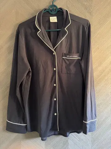 GELATO PIQUE 네이비 파자마 셔츠 원사이즈