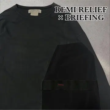 REMI RELIEF x BRIEFING 도킹 롱T셔츠 L