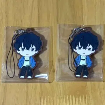 SAKAMOTO DAYS 다이토 복권 러버 스트랩 세바 나츠키 2개