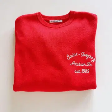 [ 유나이티드 애로우즈 ] 빨간색 니트