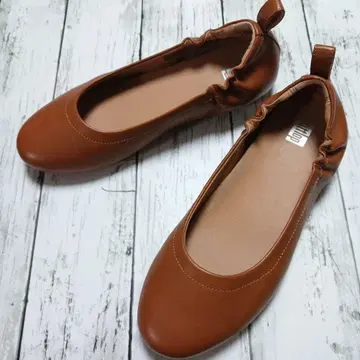 FITLOP 브라운 발레 슈즈 플랫슈즈 24.5cm