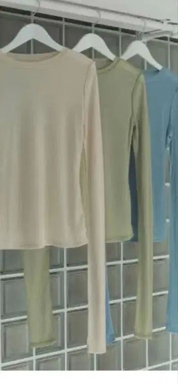 anuke 리버서블 롱 티셔츠