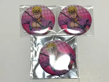 죠죠 월드 글리터 캔뱃지 죠르노