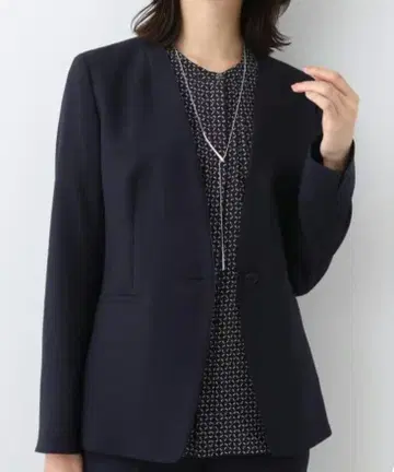 네이비 수트 셋업 36(S) INDIVI