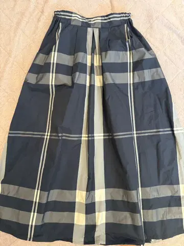 바니스 뉴욕 플레어 스커트 체크 무늬