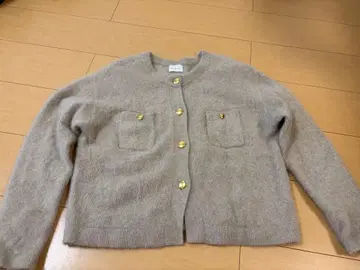 green label relaxing 니트 가디건