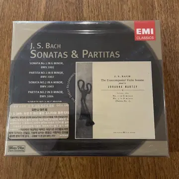J.Martzy J.S.Bach Sonatas $ Partitas 2CD