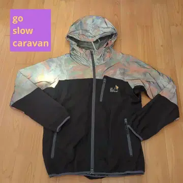 고 슬로우 카라반 나일론 자켓