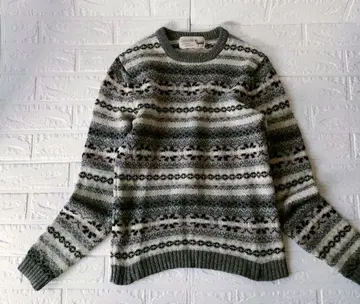 [ 저널 스탠다드 ] [ 인기 패턴 ] 페어아일 패턴 니트 스웨터