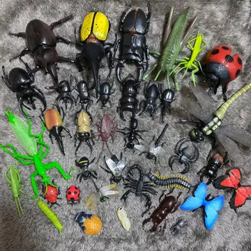 벌레 곤충 모형 피규어 세트