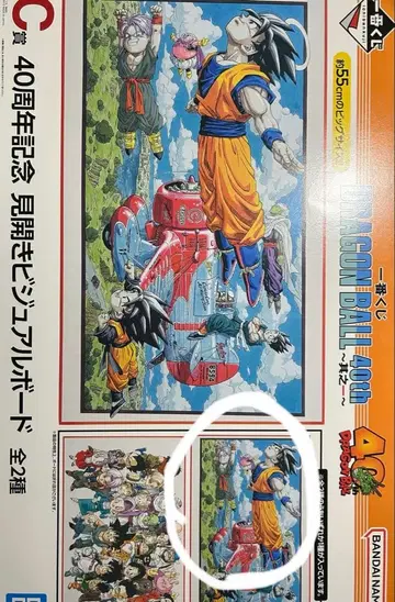 드래곤볼 40주년 비주얼 보드