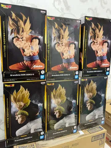 드래곤볼 슈퍼 드래곤볼 Z 피규어 6개 세트 Grandista