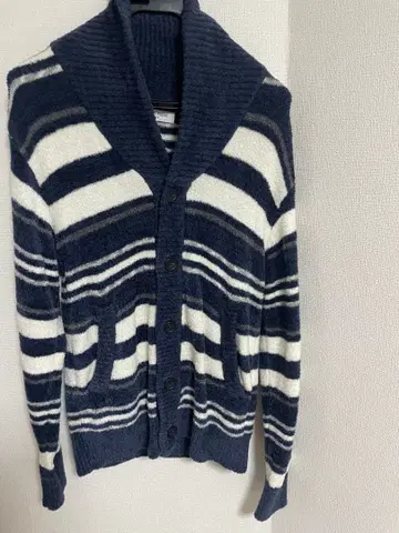 GELATO PIQUE HOMME 스트라이프 가디건 미사용품