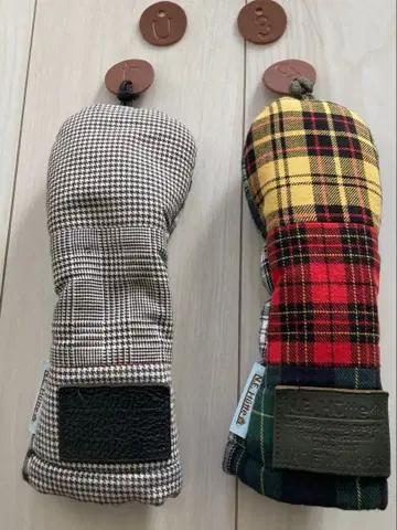 N.E.Hutte 에누이휴테 유틸리티용 골프헤드커버 2개