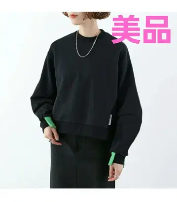 MARECHAL TERRE 블랙 맨투맨