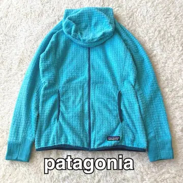 파타고니아 R3 플리스 자켓 풀 지퍼 후디 블루 리버서블