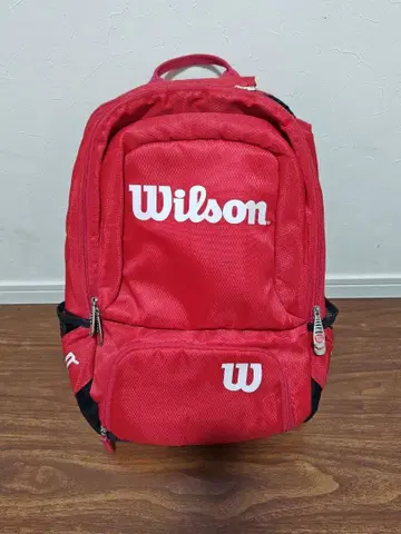 Wilson 윌슨 테니스 백팩 빨간색