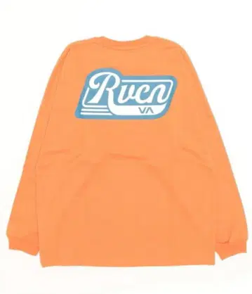 RVCA 루카 오버사이즈 롱T 오렌지