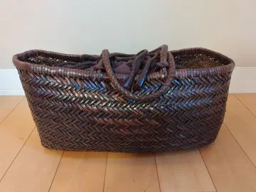 [ 새상품급 ] DRAGON 드래곤백 카고백 뜨개질 브라운