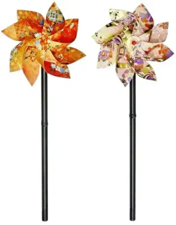 [ 미사용 새상품 ] 시치고산 풍차 유젠염 2세트