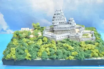 성곽 디오라마 히메지성 완성 모형 1/800 플라스틱 케이스 포함